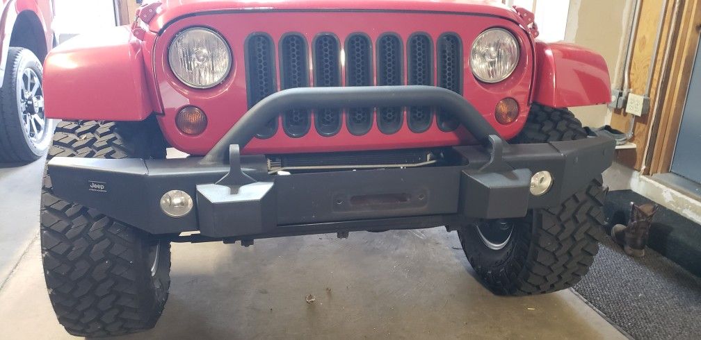 JK Winch Front Bumper