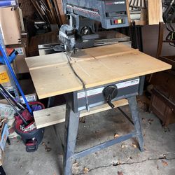 SEARs Craftsman 10” Radial Arm Saw
