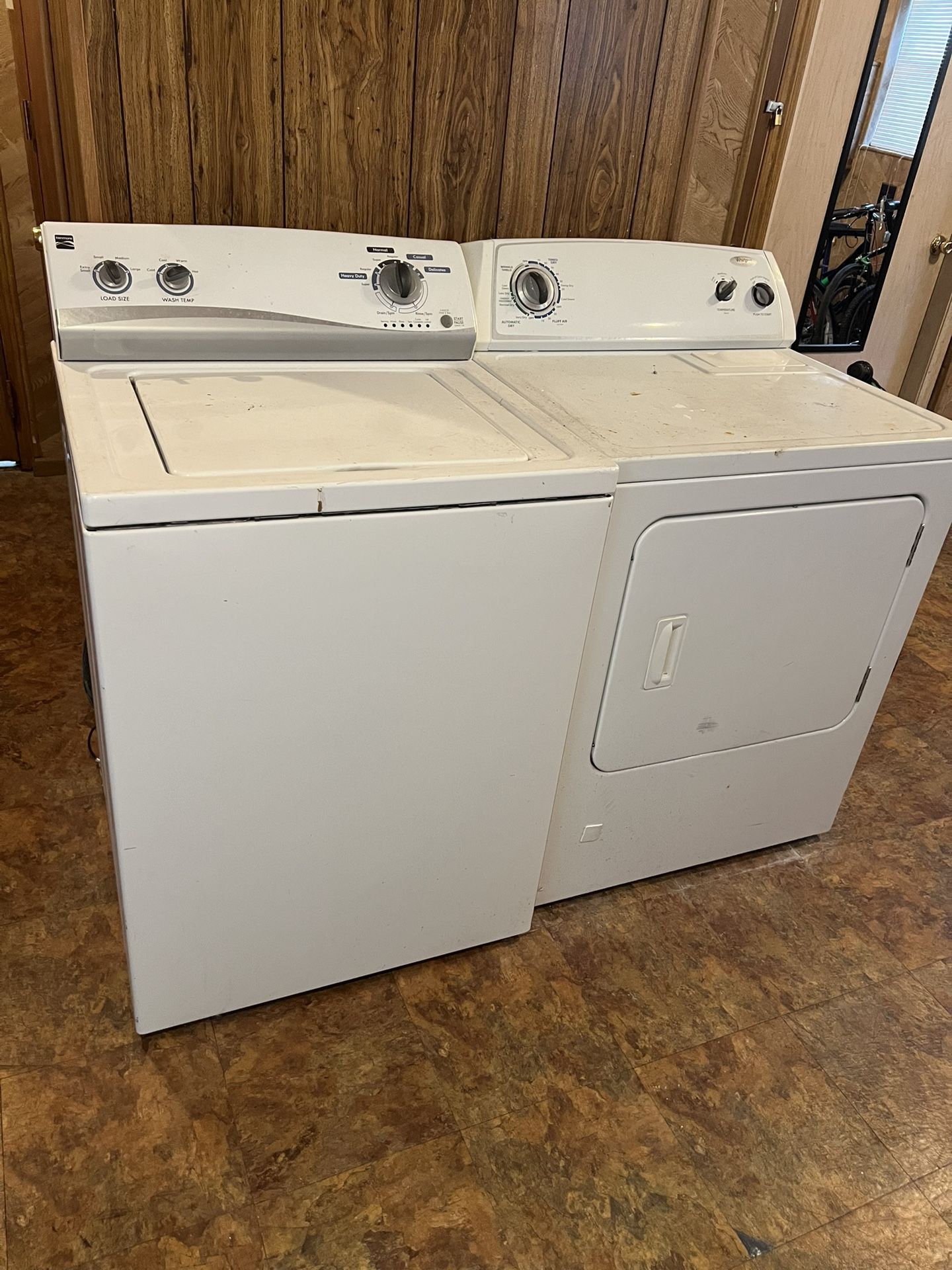 Washer and Dryer OBO
