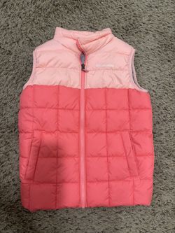 Girls Colombia Pink Vest 