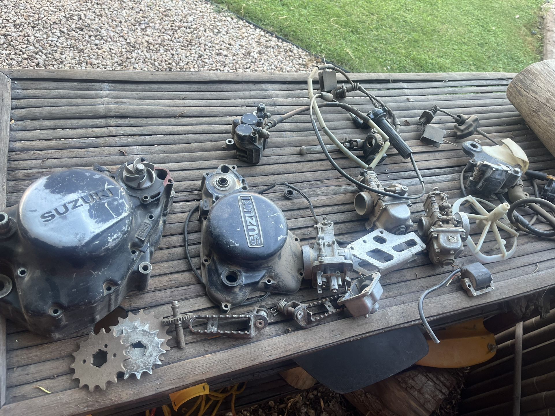 Suzuki RM-125 Parts, Mid 80’s. All For $40