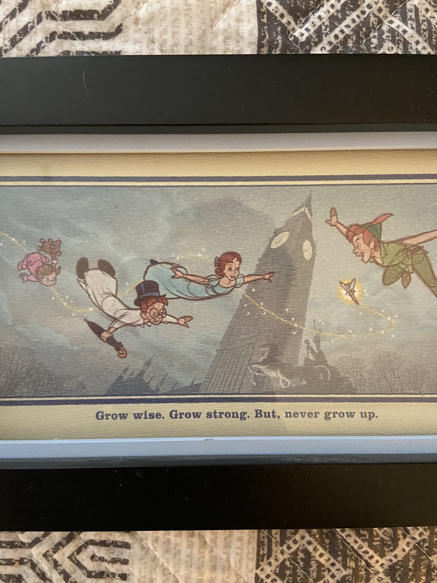 Disney Peter Pan framed photo