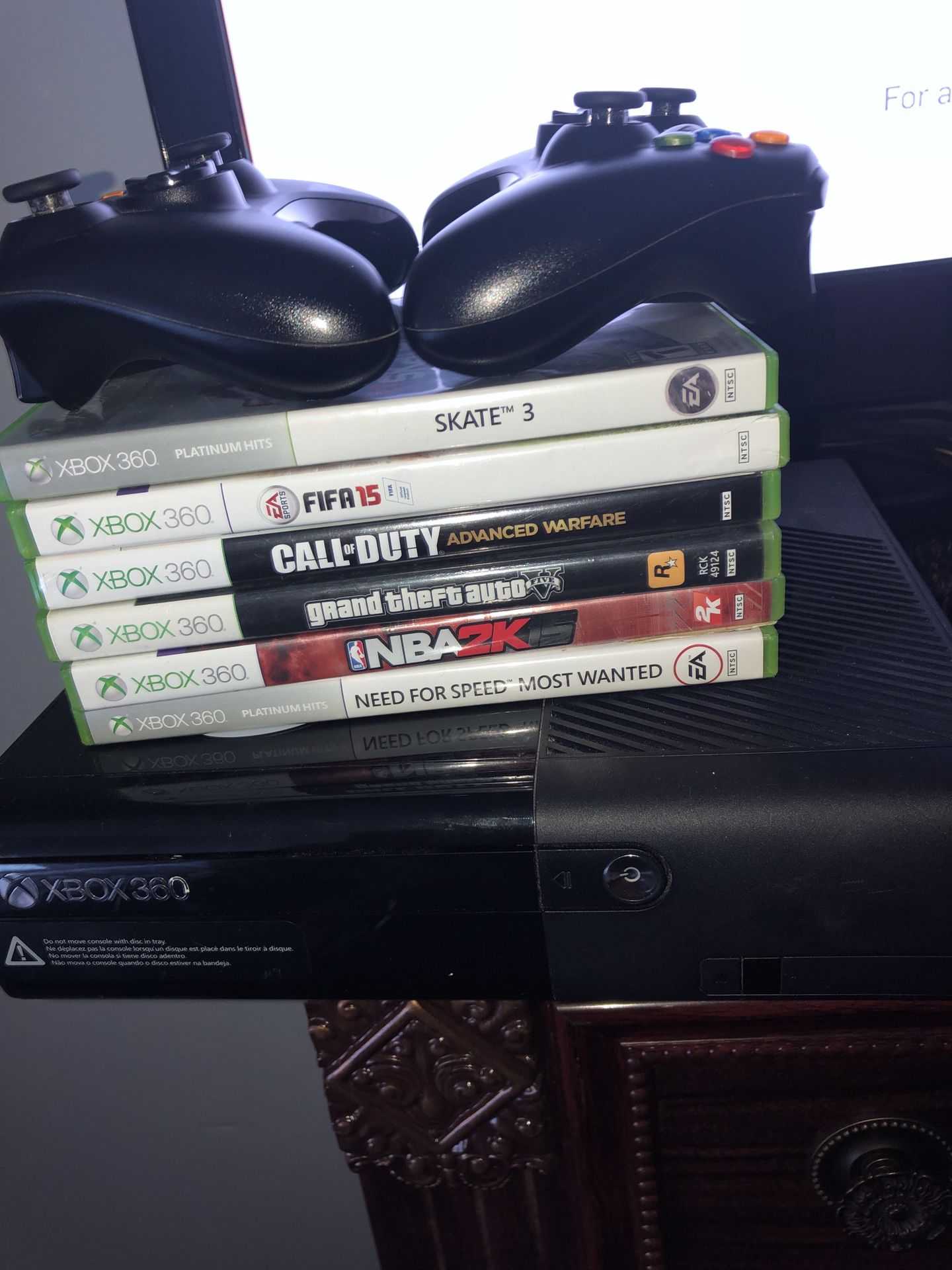 Xbox 360 with everything you see