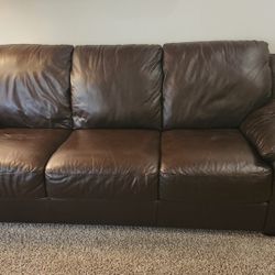 Leather Couches - 2