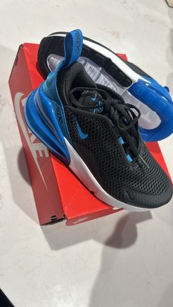 Nike Air Max 270 Black Blue Sneakers