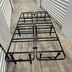 Cama metálica portable queen