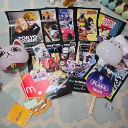 Anime Expo Posters and Promo Haul