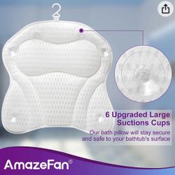 AmazeFan Luxury Bath Pillow