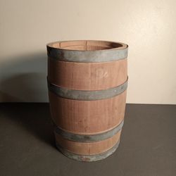 Small Wood Barrel