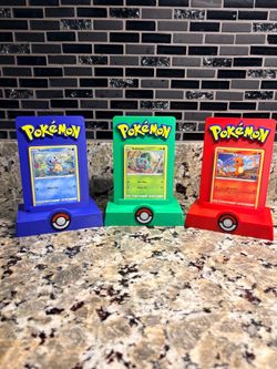 Pokemon 3D card stand
