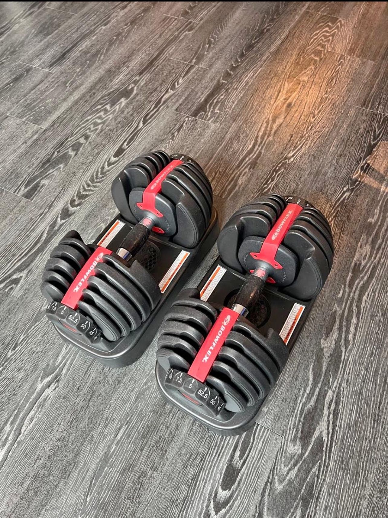 Bowflex 552 Adjustable Dumbbells 5-52.5 Lbs Each