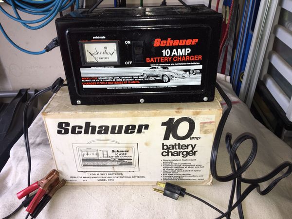 Schauer 12 Volt Battery Charger for Sale in Sherwood, OR - OfferUp