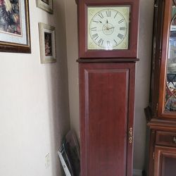 Cherry Wood Clock