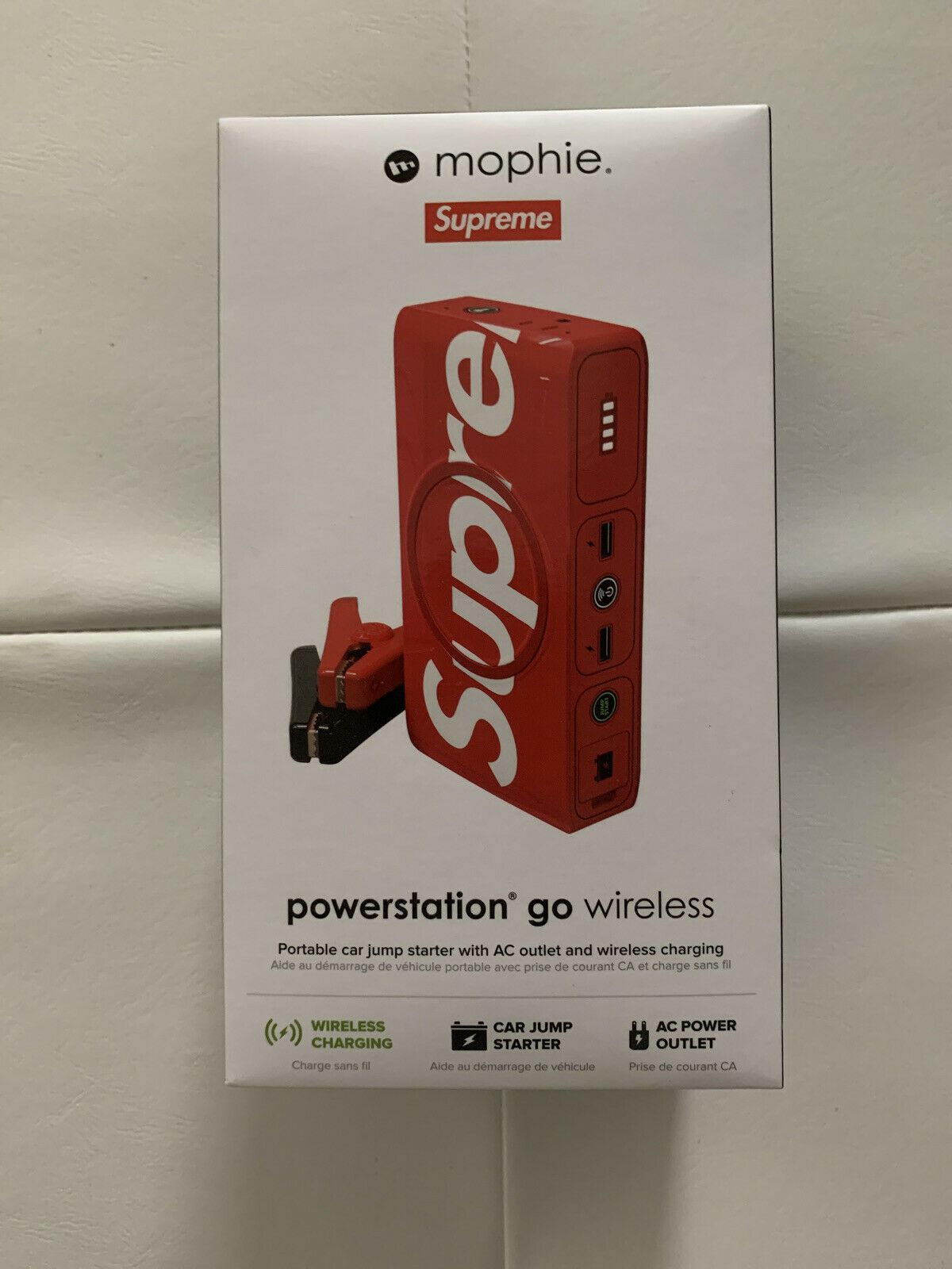 Supreme Mophie Powerstation Go Red