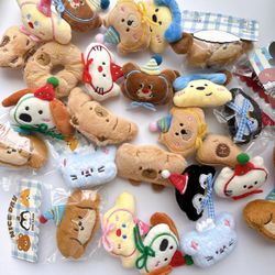Plush Brooch Pin Lot | Around 25 pcs Cute Mini Plush Pins
