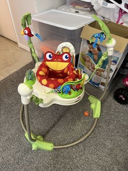 Fisher Price Rainforest Jumperoo Baby Bouncer Entertainer