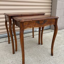 Vintage French Provincial Nesting Tables