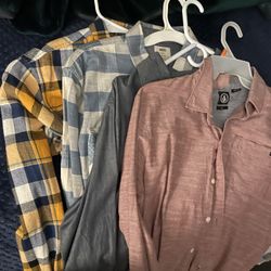 Men’s Long Sleeve Large Shirts