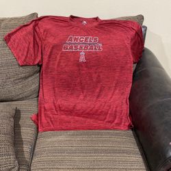 Size 3XL. 100% Polyester. Angels Baseball T-Shirt.