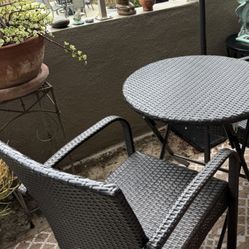 Table And Two Chairs