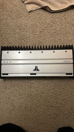 JL Audio 450/4 amplifier.