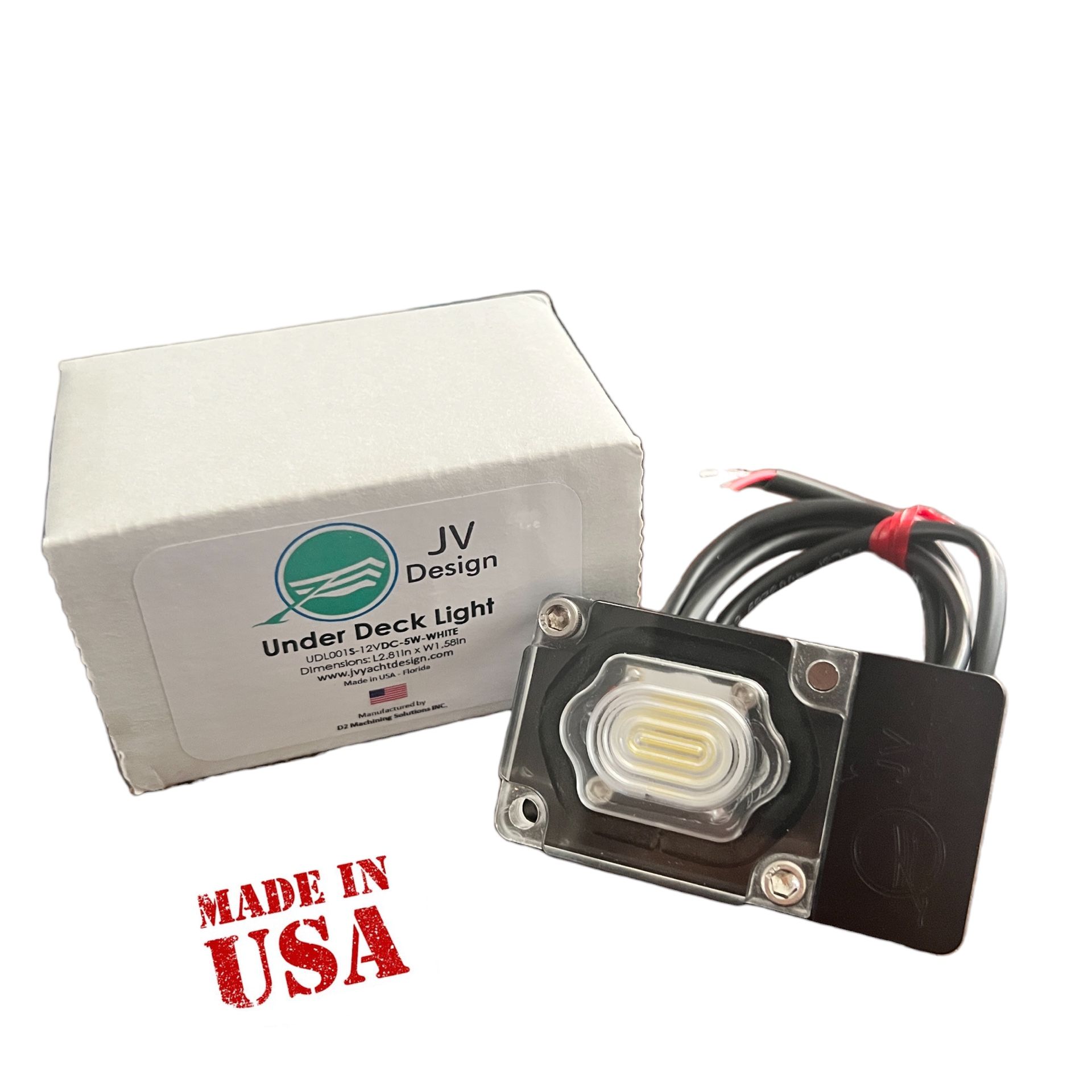 2025 JV Design UDL001S-12VDC-5W-WHITE