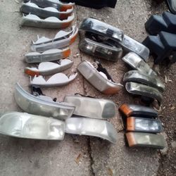 99-06 chevy/ GMC  Headlights and taillights 