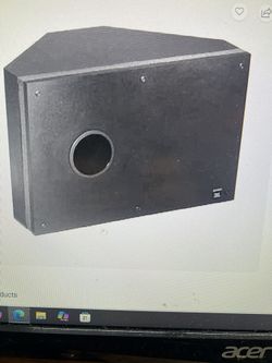 Jbl Control Sb Two Passive 10 Inch Subwoofer