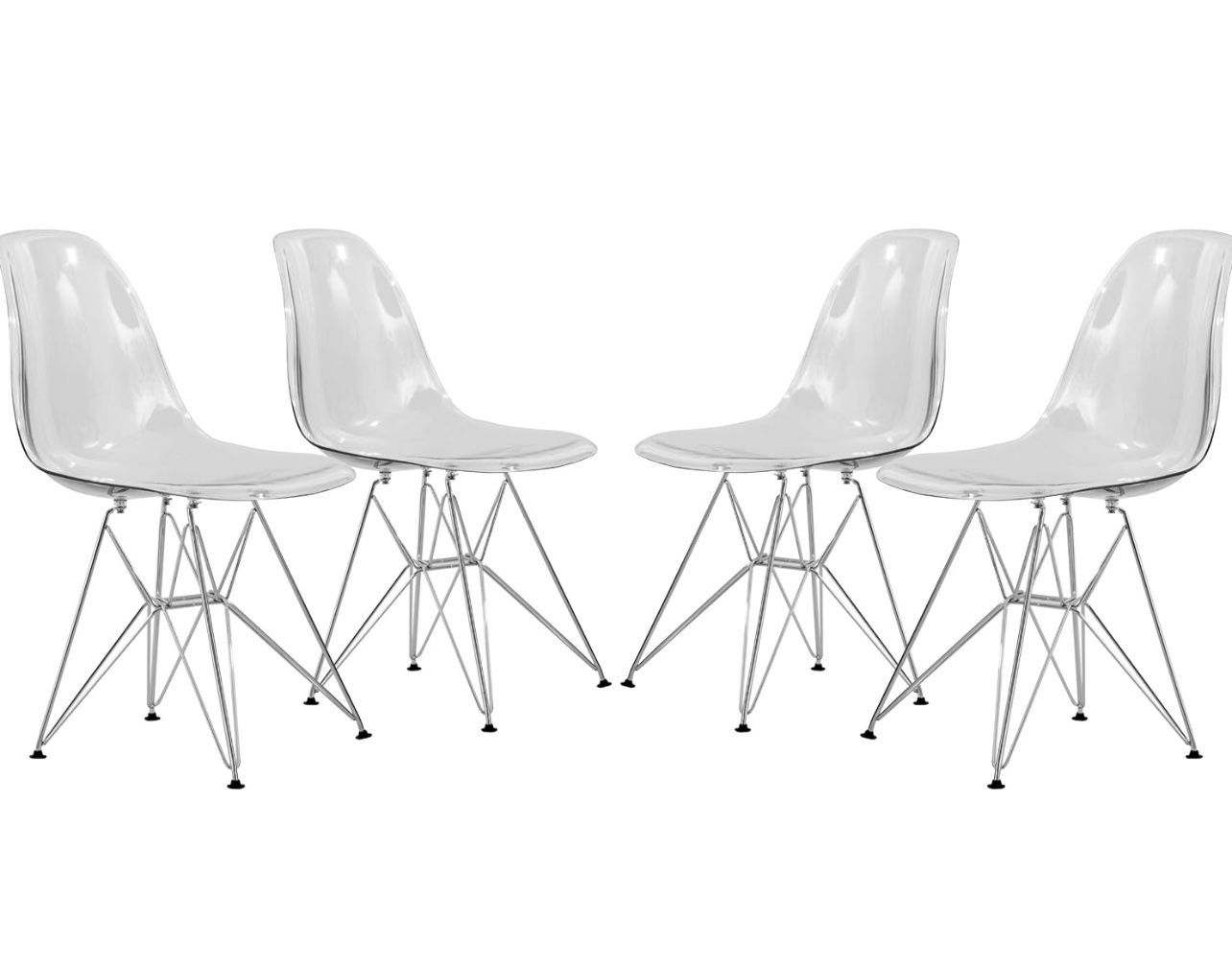 Modern Side Chairs, Set of 4