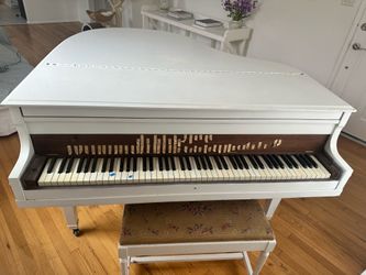 Baby grand piano