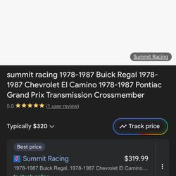 Gbody Transmission Cross Member 