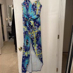 Akira Sexy High Slit Dress