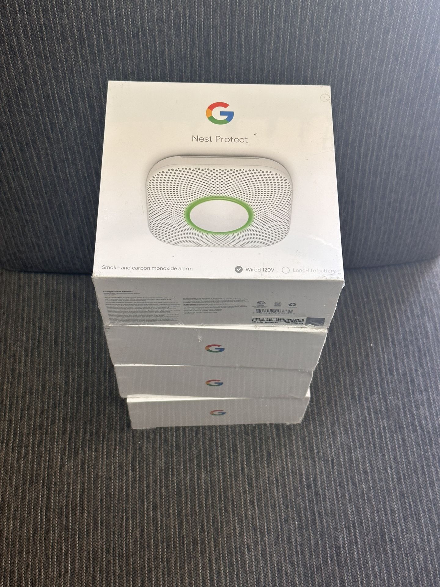 Google Nest Protect - Smoke Alarm and Carbon Monoxide Detector - Wired
