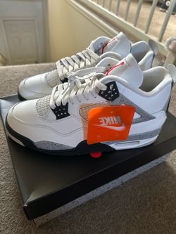 Jordan 4 White Cement
