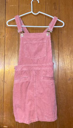 Divided pink overall dress