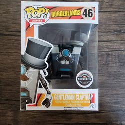 Borderlands Gentleman Claptrap Funko Pop