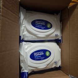Flushable Wipes