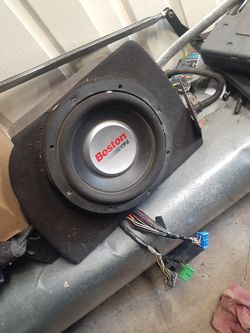 Boston audio 10in subwoofer