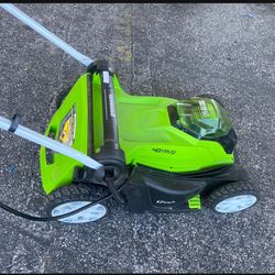 Greenworks 17” lawn mower - Won’t Last!
