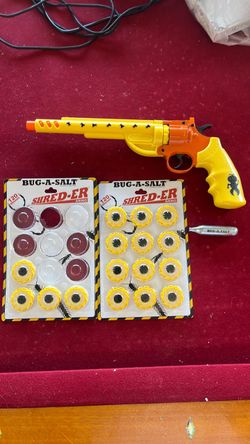 Bug-A-Salt Toy Revolver