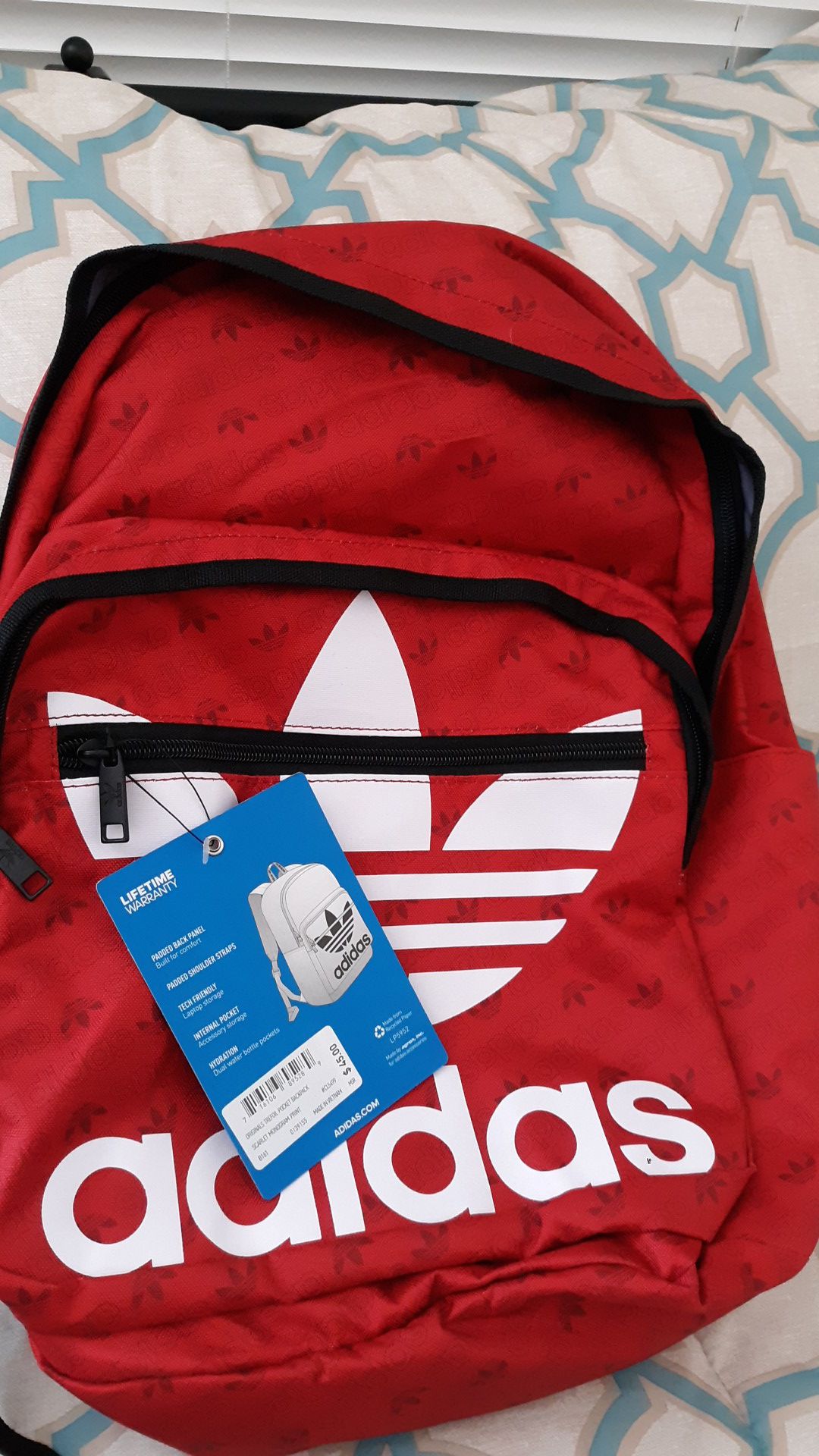 New adidas backpack