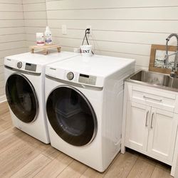 Samsung washer and gas dryer set