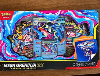Pokemon- Mega Greninja ex Premium Collection