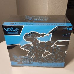 Black Bolt Elite Trainer Box (Pokemon Center)
