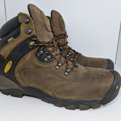 Keen Louisville 6” Steel Toe Size 14D Work Boot, Cascade Brown