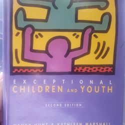 Book- Exceptional Children & Youth