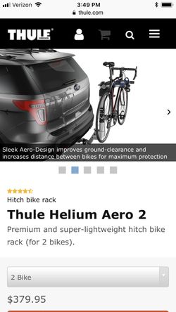 Thule helium aero 2 bike rack new arrivals