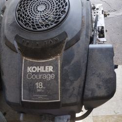 18 HP Kohler Motor For Parts Or Repair
