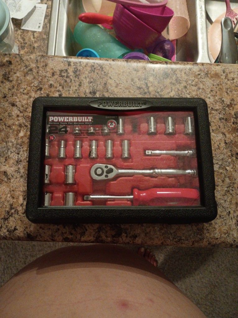 Power Built 24pc Set Wrench Kit