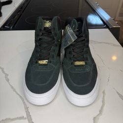 Vans Full Cab Special Edition Forest Green Black Gold Sz 11 Rare japan